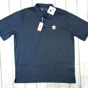 HOUSTON ASTROS Mens Antigua Baseball Polo Shirt XL
